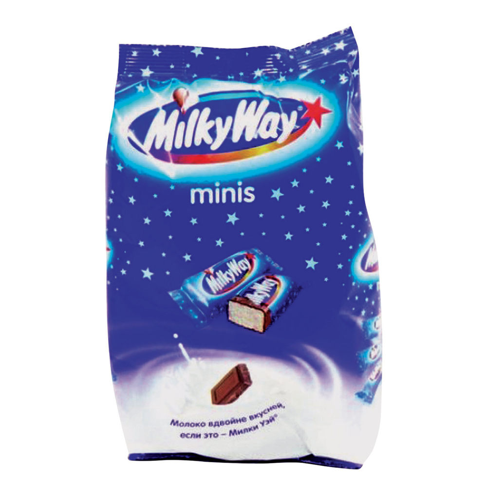Шоколадные батончики MILKY WAY "Minis", 176 г, 2262 #1