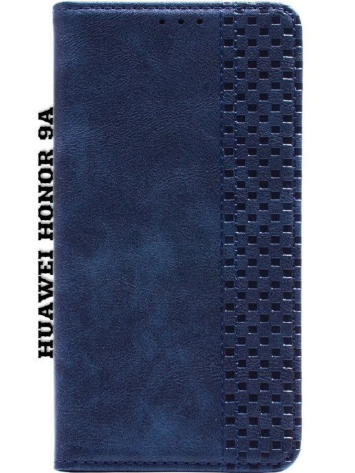 Чехол-книжка для Huawei Honor 9A, Темно-синий   #1