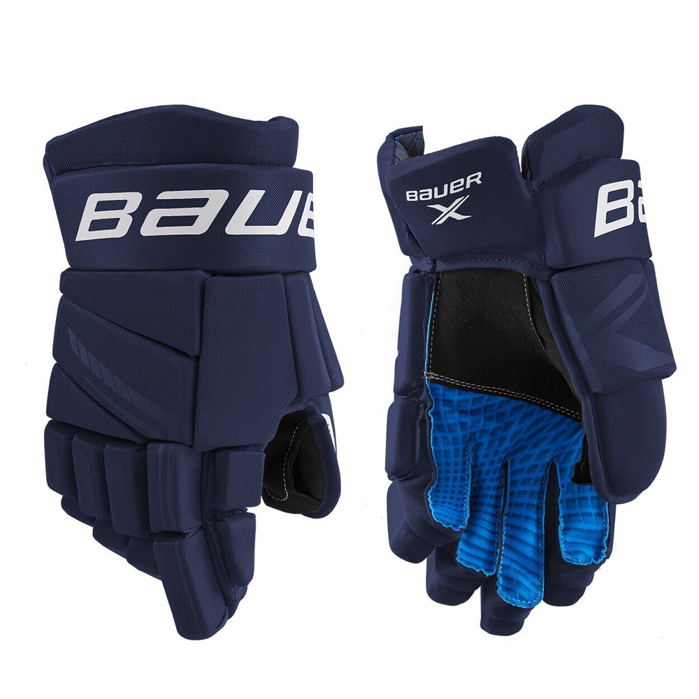 Перчатки BAUER X SR (NAV 14") #1