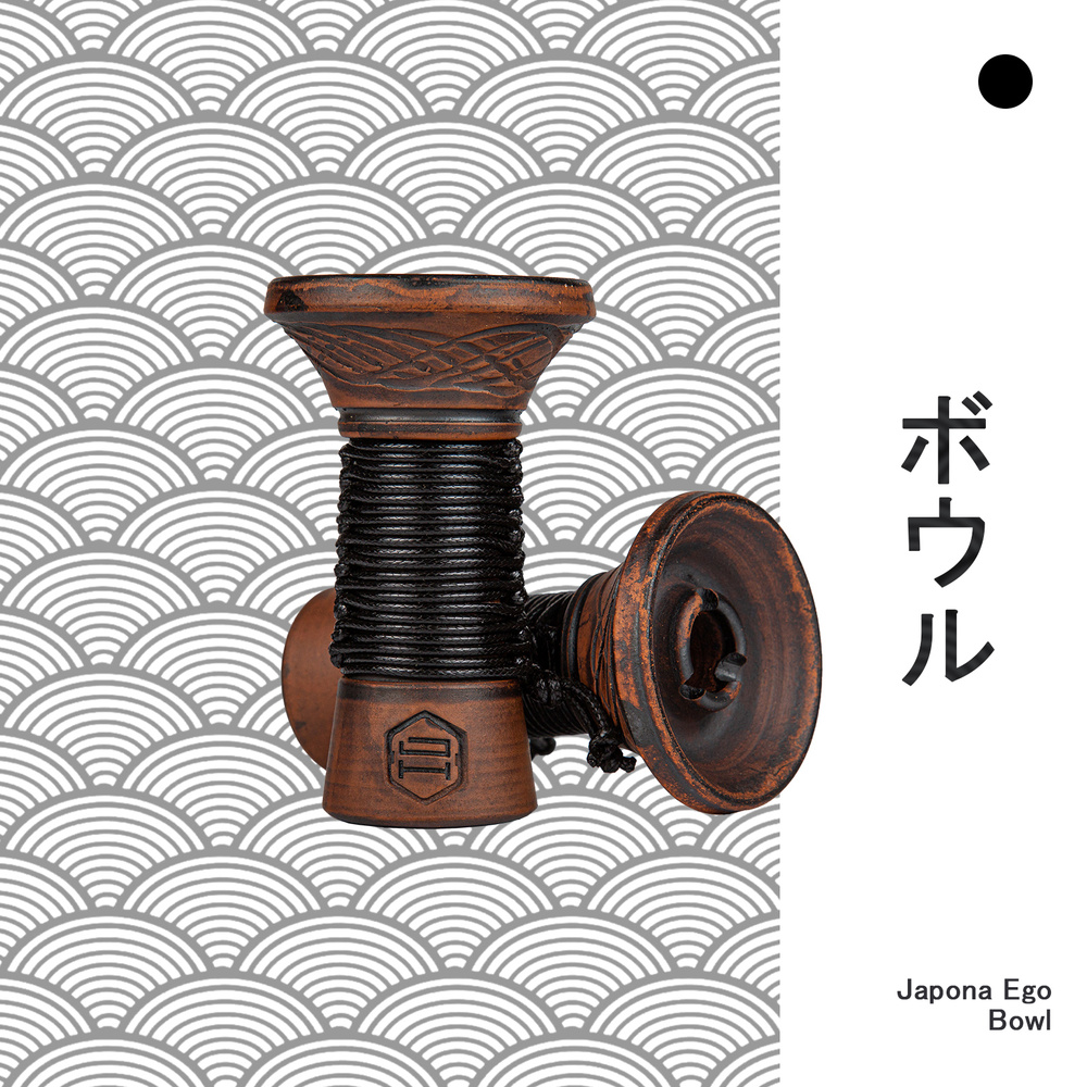 Чаша для кальяна Japona Hookah Ego Black bowl Phunnel чашка для кальяна , чашка для табака , глинянная #1