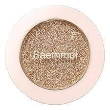 The Saem Тени Saemmul Single Shadow (Glitter) BR24 Serious Brown, 1,6г #1