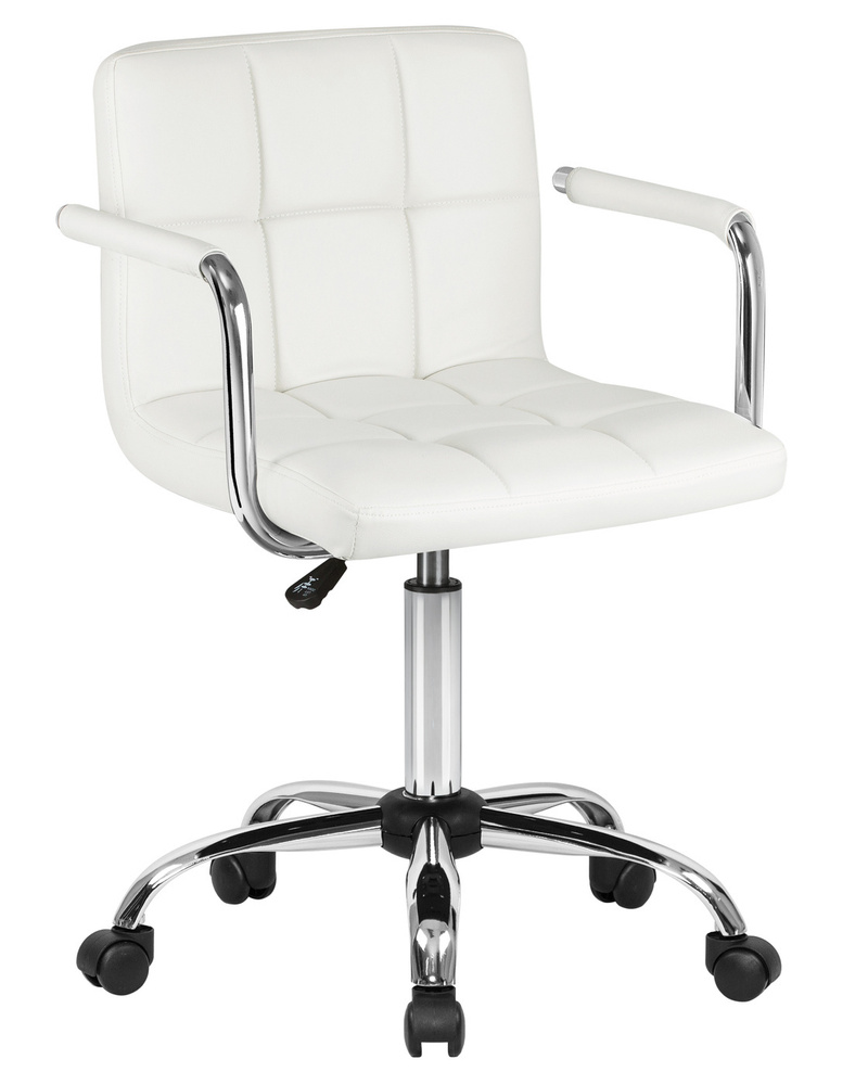 Империя стульев Офисное кресло, Экокожа, белый #1