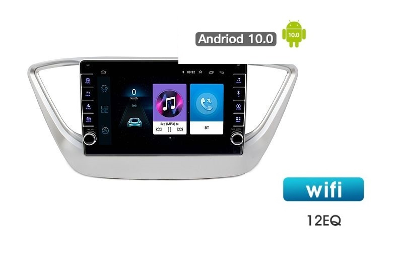 Автомагнитола Hyundai Solaris 2017 - 2020 Android 10 WI-FI Блютус Радио Видео Громкая связь USB  #1
