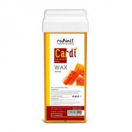 Cardi Воск для депиляции в картридже (аромат: "Цветочный мед"), 100 мл №1513  #1