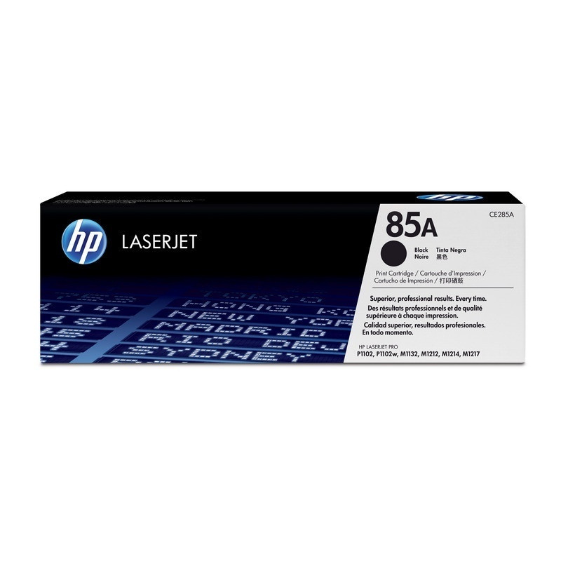 Картридж для лазерных принтеров HP 85A, черный, LJP1102, P1102w (CE285A)  #1