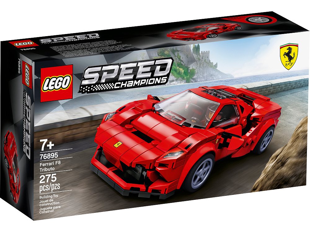 Конструктор LEGO Speed Champions Ferrari F8 Tributo 76895 #1