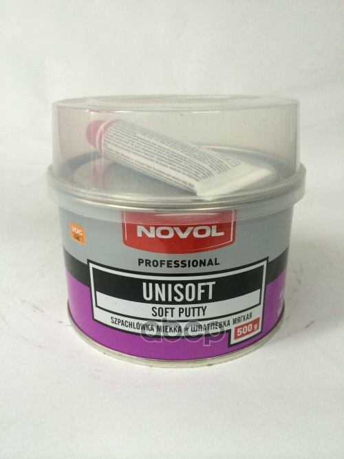 Шпатлевка "Novol" Unisoft (500 Г) (Мягкая) Novol арт. 1151 #1