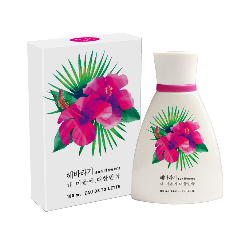 Туалетная вода женская Korea Sun Flowers 100 мл. Фужерный, цитрусовый, цветочный аромат  #1