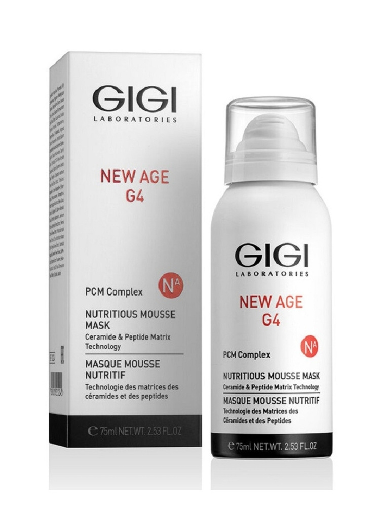 GIGI Джи Джи New Age G4 Mousse Mask, Маска мусс экспресс увлажнение, 75мл  #1