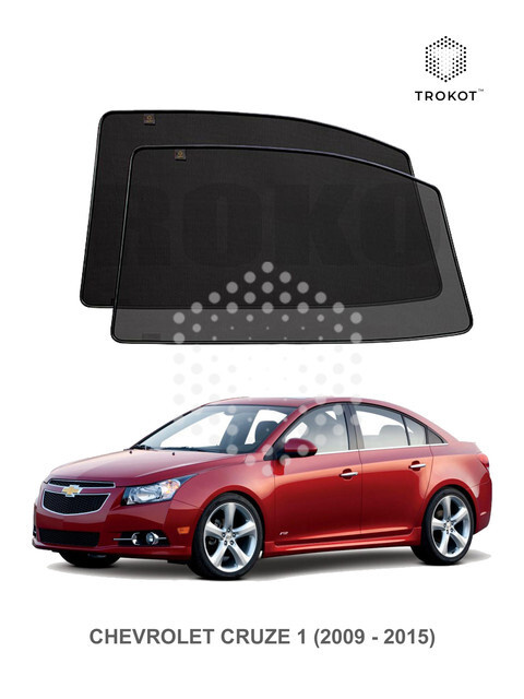 Каркасные автошторки на магнитах ТРОКОТ STANDART на Шевроле Круз Chevrolet Cruze (1) (2009-2015) Седан, #1