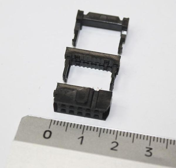 Разъем IDC-10, Connfly - купить с доставкой по выгодным ценам в ...