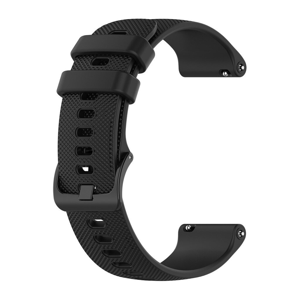 Силиконовый ремешок 22 мм для Huawei Watch 3 / 3 Pro / Samsung Amazfit Watch Etc - черный  #1