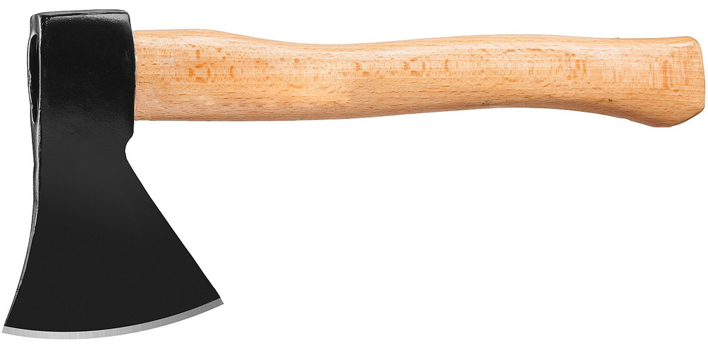 Топор 1000 кованый с деревянной рукояткой 360 мм (общий вес 1100 г) MIRAX  #1