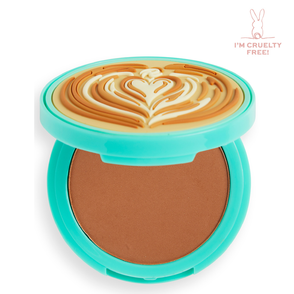 I Heart Revolution Бронзер для лица TASTY COFFEE от. Latte, 6.5 г/ пудра бронзер/ бронзер для тела  #1