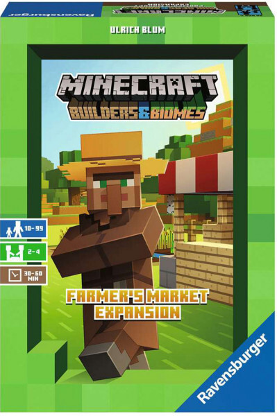 Ravensburger. Наст.игра "Minecraft"(Майнкрафт) расширение "Фермерский рынок" арт.26990 1655  #1