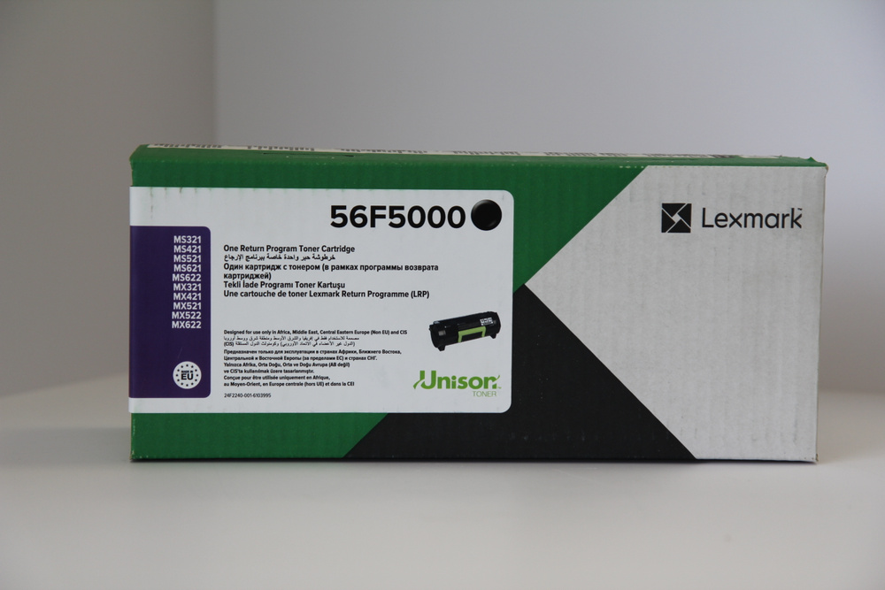 Картридж Lexmark 56F5000 для MS321/MS421/MS521/MS621/MS622/MX321/MX421/MX521/MX522/MX622 #1