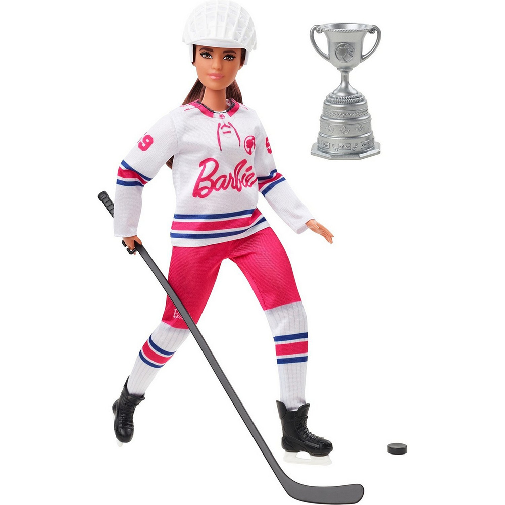 Кукла Barbie Зимние виды спорта Хоккеист HFG74 #1