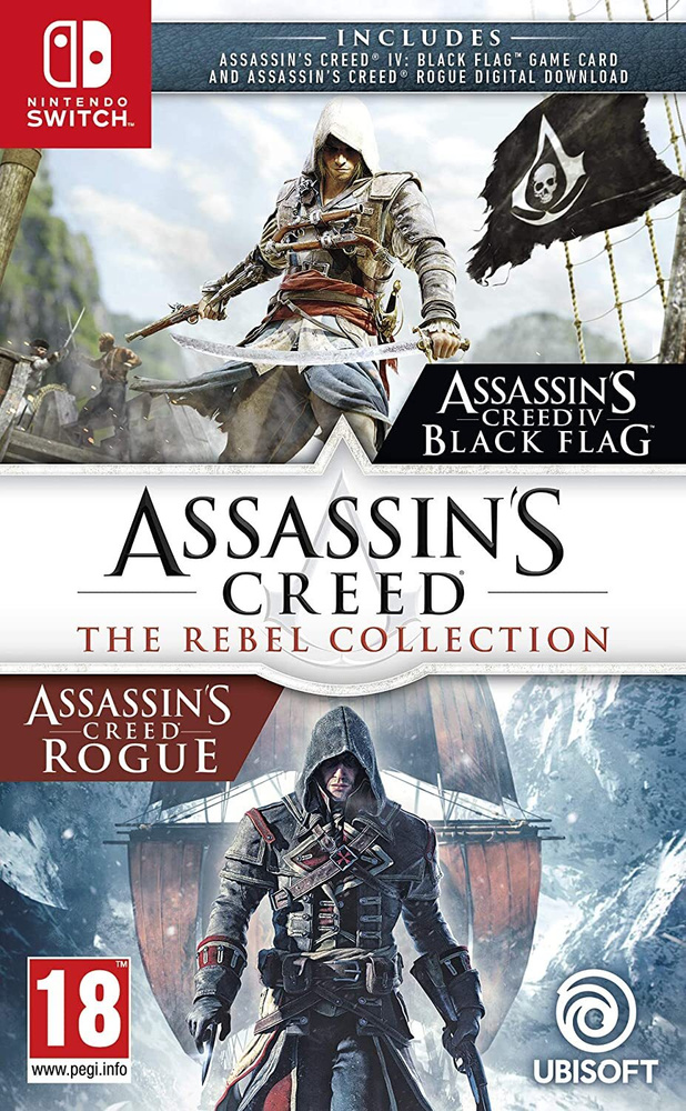 Игра Assassins Creed: Мятежники. Коллекция (The Rebel Collection) (Nintendo Switch, Русская версия)  #1