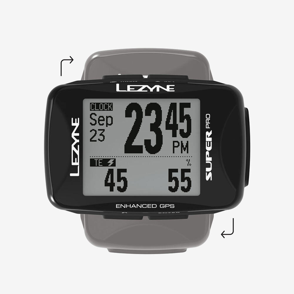 Велокомпьютер с GPS LEZYNE Super Pro GPS - купить с доставкой по ...
