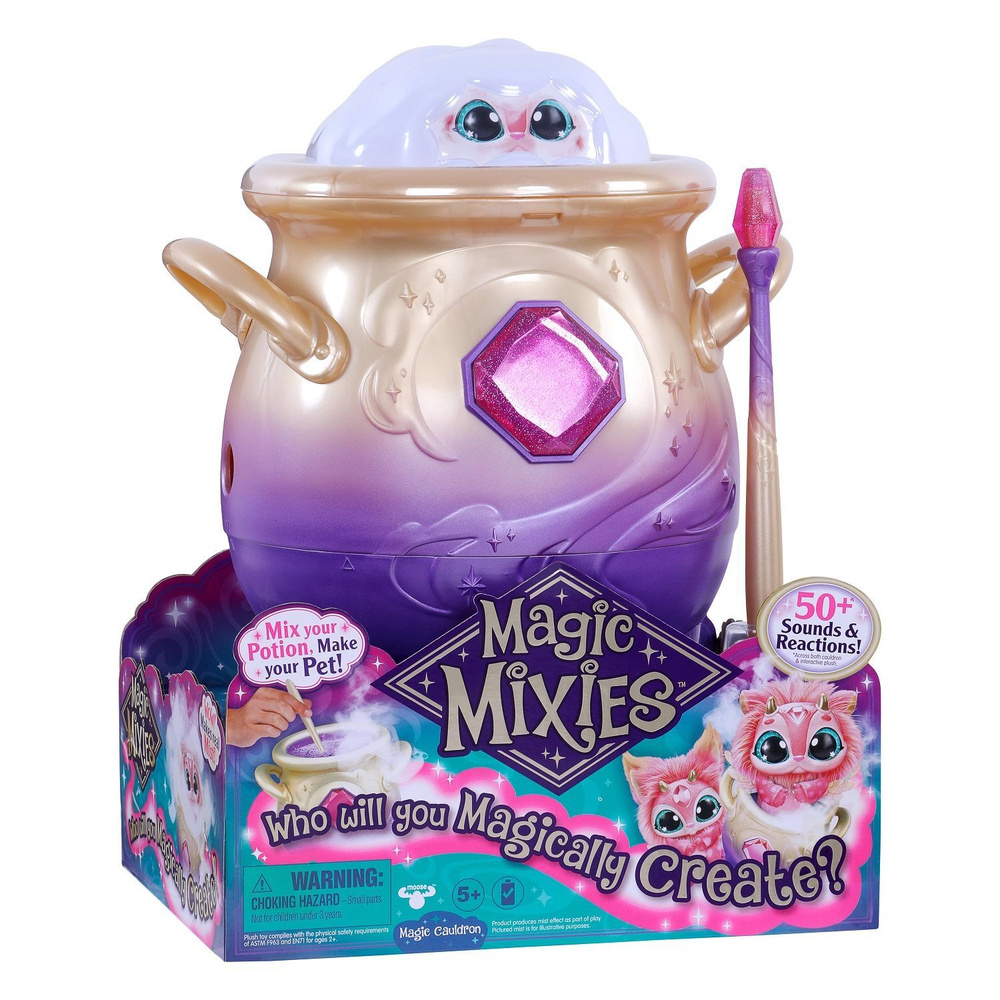 Magic Mixies Игровой набор Интерактивный Волшебный котел розовый  #1