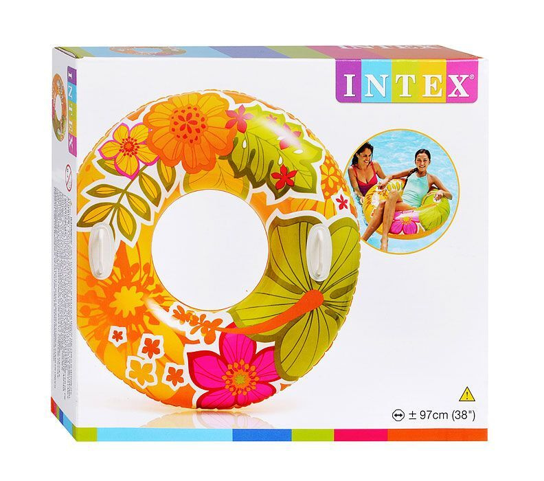 Круг Intex "Узор" с ручками, 97 см (58263) #1