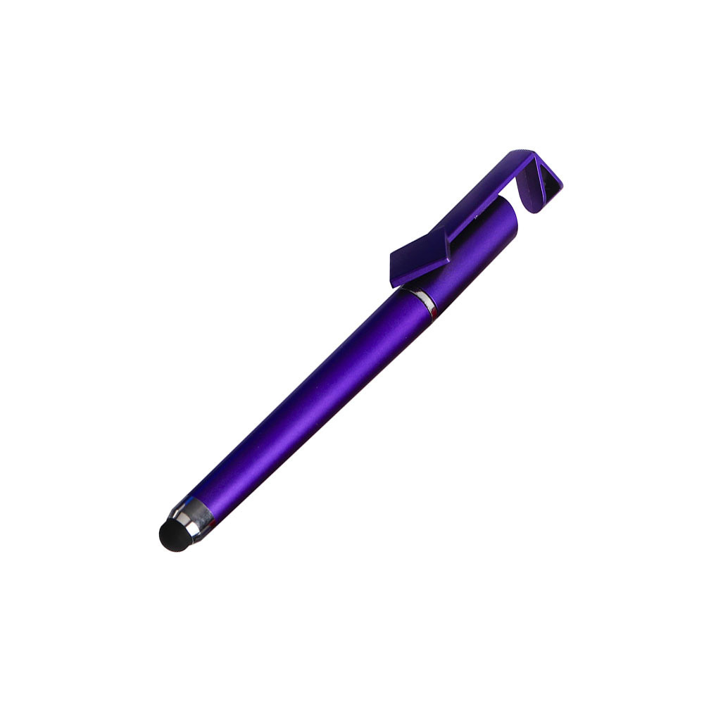 Стилус-ручка PALMEXX для экранов мультитач с держателем для телефона / Емкостный стилус/ фиолетовый  #1
