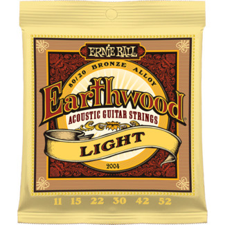 Струны Ernie Ball Earthwood 80/20 Bronze Acoustic 11-52 (2004). Оригинальные, США!  #1