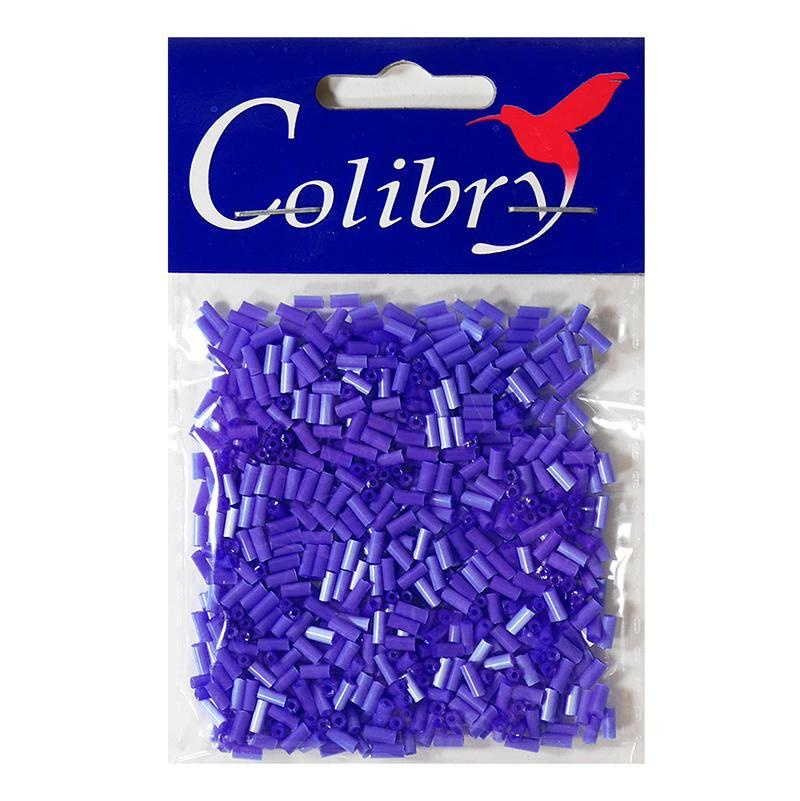 Бисер стеклярус Colibry 20 г., 2 шт., (64S) #1