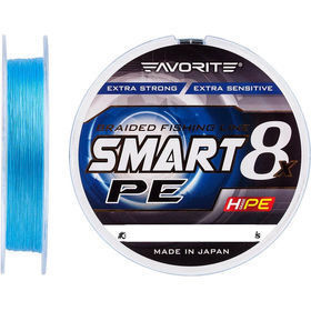 Шнур Favorite Smart PE 8X 150m Sky Blue #1.5/0.209mm 11.4kg #1