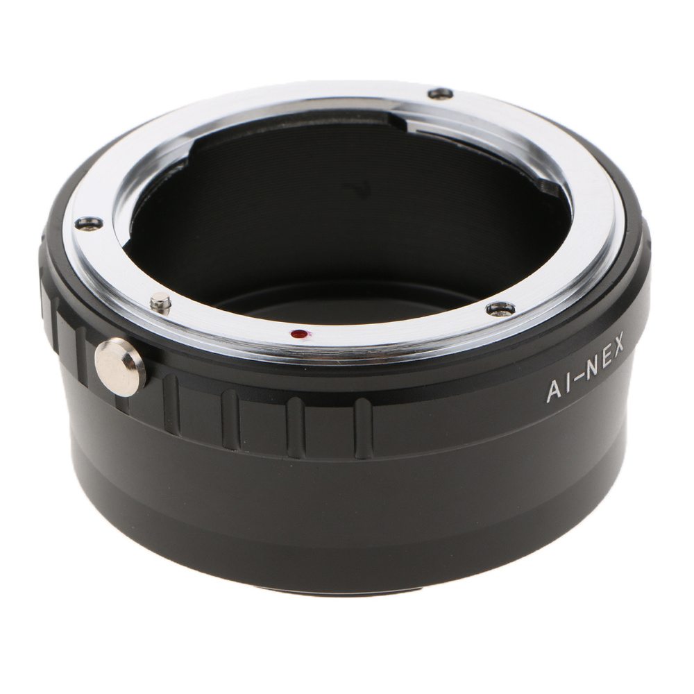 Переходник Nikon F - Sony Alpha с байонетом E, для фотокамер Sony, черный  #1