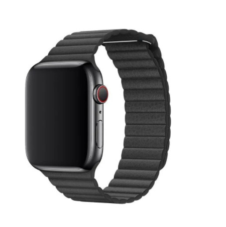 Ремешок для смарт-часов, фитнес-браслета Apple Watch Series 1 2 3 4 SE 5 6 7 8 кожаный магнитный браслет #1