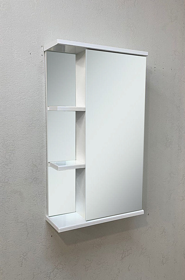 Зеркало-шкаф навесной З-40, правый 40х15х70 белый #1