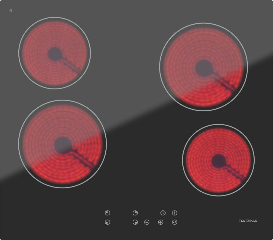 Варочная поверхность Darina 4P E 323 B черный (000054957) #1