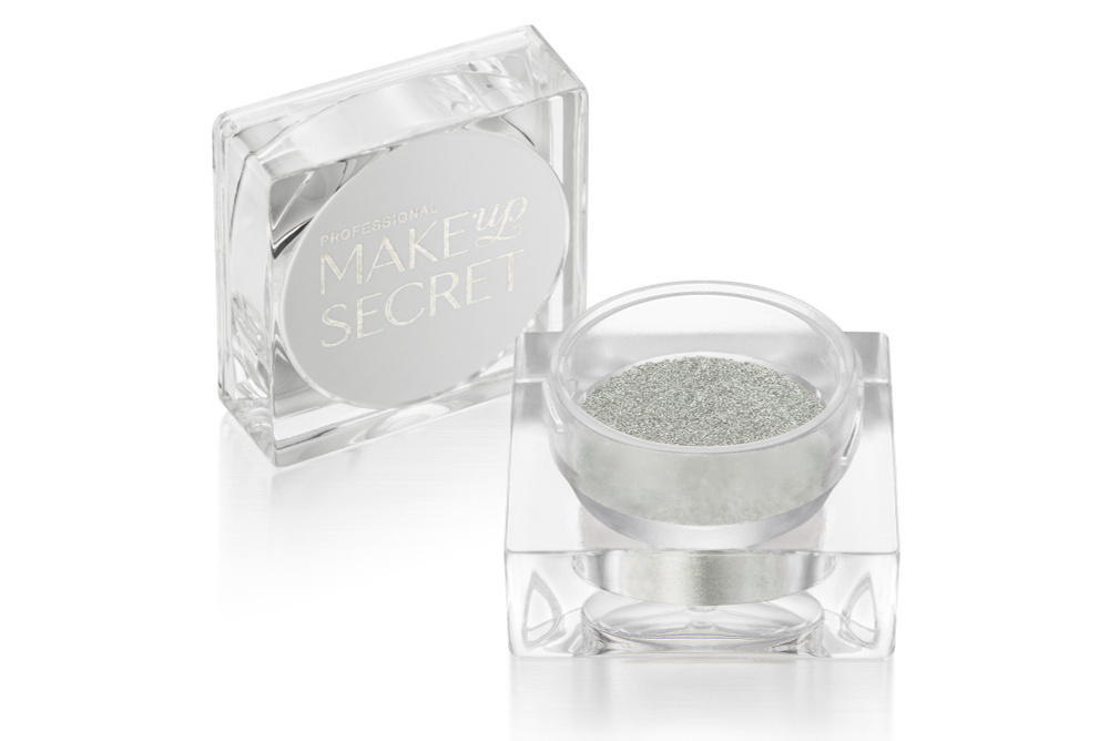 MAKE UP SECRET Тени Рассыпчатые тени Пигмент Star Collection, Silver star #1