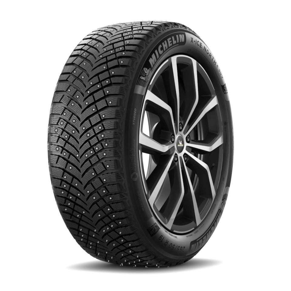 MICHELIN X-Ice North 4 XL Шины  зимние 245/50  R19 105T Шипованные #1