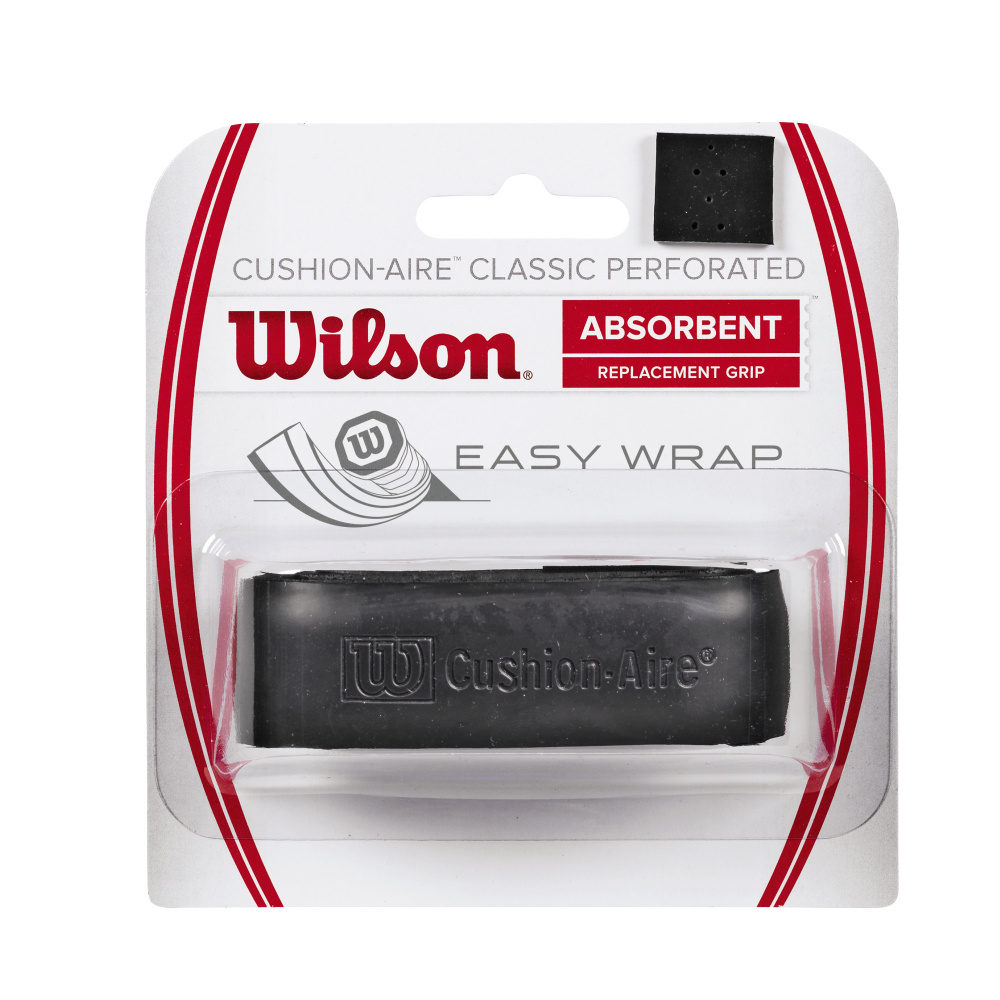 Намотка базовая Wilson Cushion-Aire Classic Perforated (чёрный) 1шт. #1
