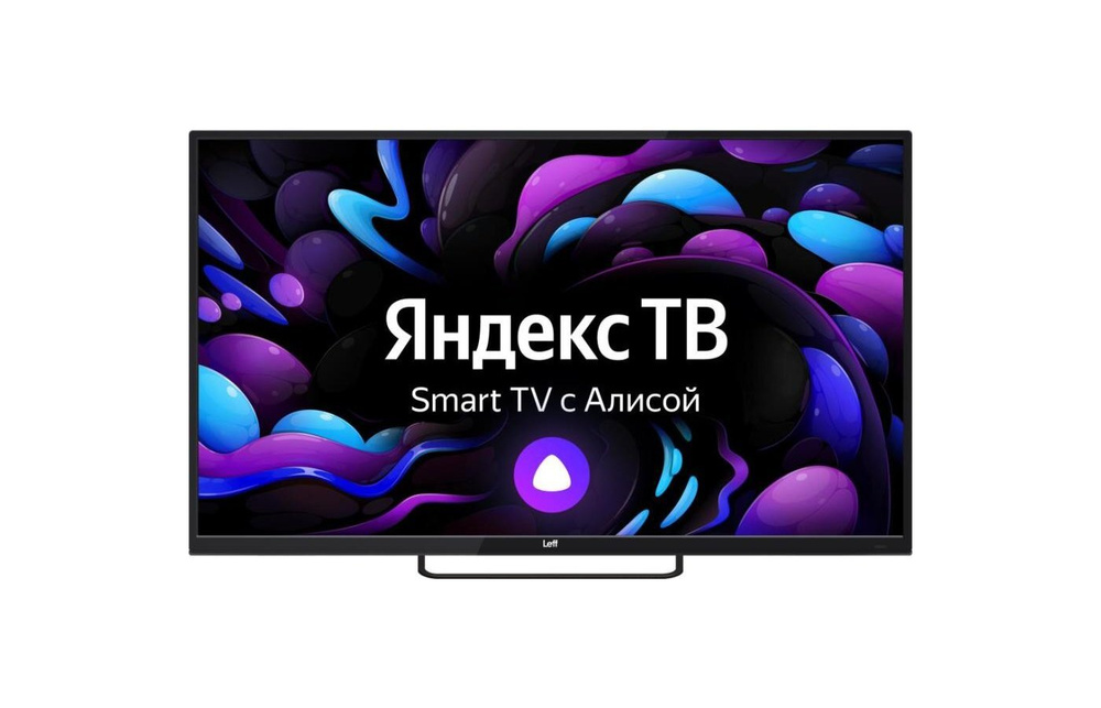 Leff Телевизор 28" HD, черный #1