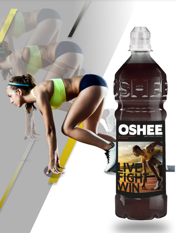 Изотонический напиток OSHEE ISOTONIC BLACKCURRANT 750мл 6 шт #1