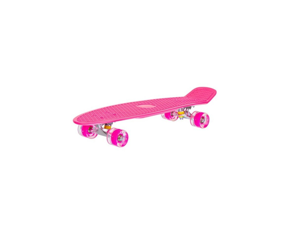 Скейтборд пластиковый детский розовый. арт. IT106625 #1