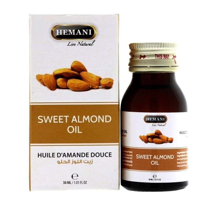 HEMANI Sweet Almond/Масло сладкого миндаля, косметическое, 30 мл #1