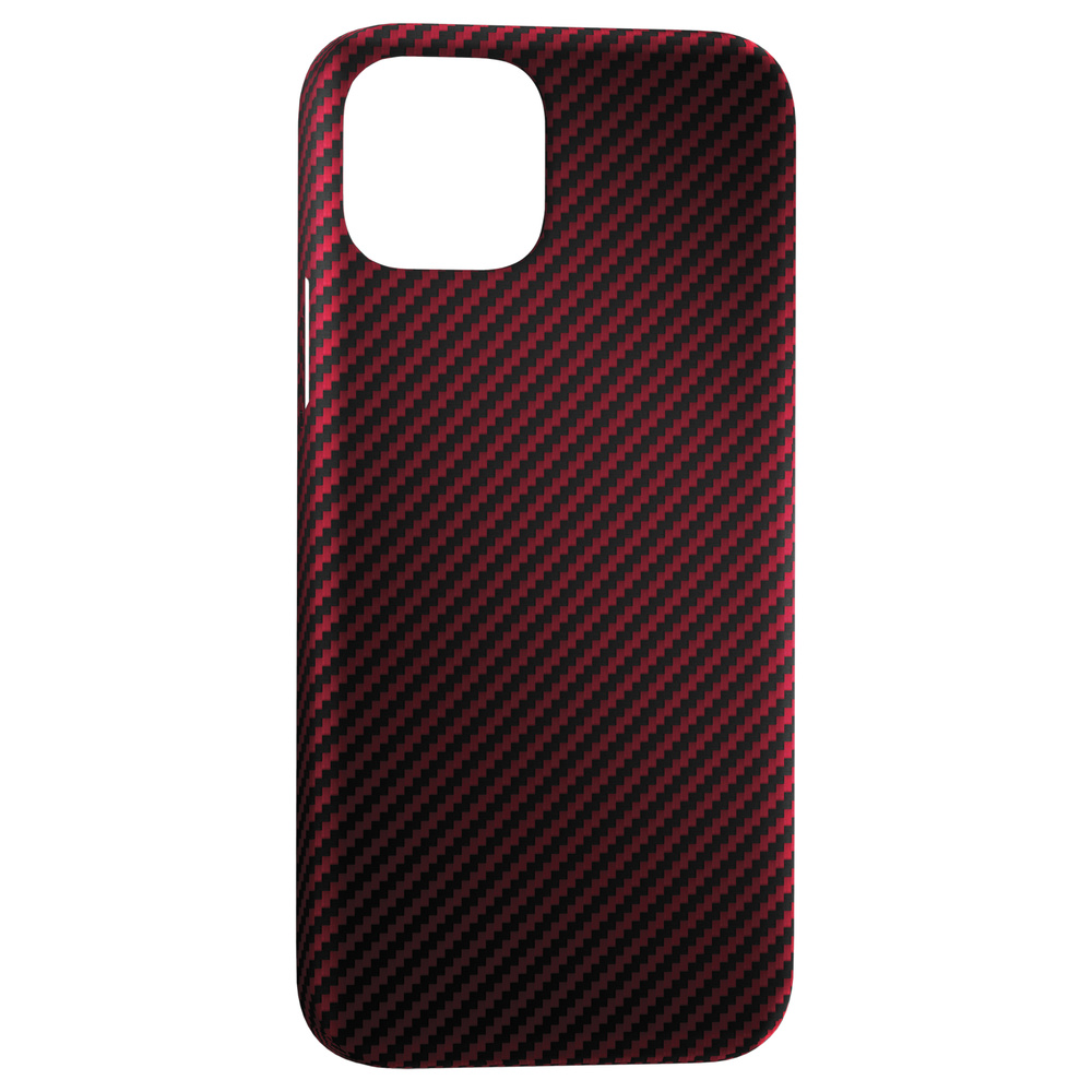 Чехол ANNET MANCINI Сarbon Series для iPhone 12/12 Pro (AM-12PRO-K-RD) Red Matte #1