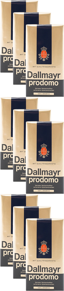 Кофе Dallmayr Prodomo молотый 250 г, комплект: 9 упаковок по 250 г #1