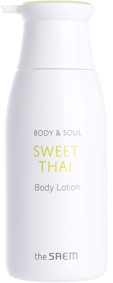 Ароматный лосьон для увлажнения тела с персиком The Saem Body & Soul Sweet Thai Body Lotion, 300 мл  #1
