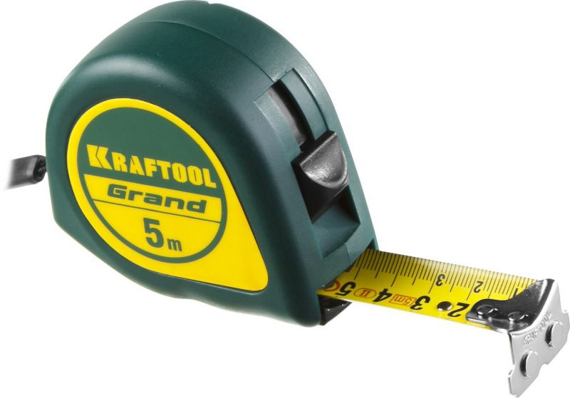 Рулетка KRAFTOOL Grand 5м х 25мм 34022-03-25 #1