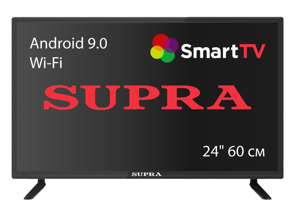 Supra Телевизор STV-LC24ST0045W / SMART Wi-Fi Android 9.0 24" (60 см), с встроенным цифровым тюнером #1