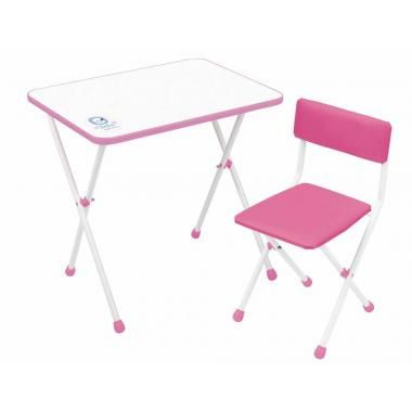 Комплект детской мебели, цвет: розовый #1