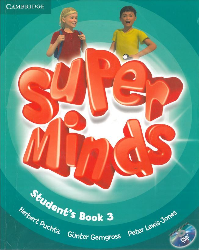 Super Minds 3: Student's Book with DVD | Пучта Херберт, Гернгросс Гюнтер #1