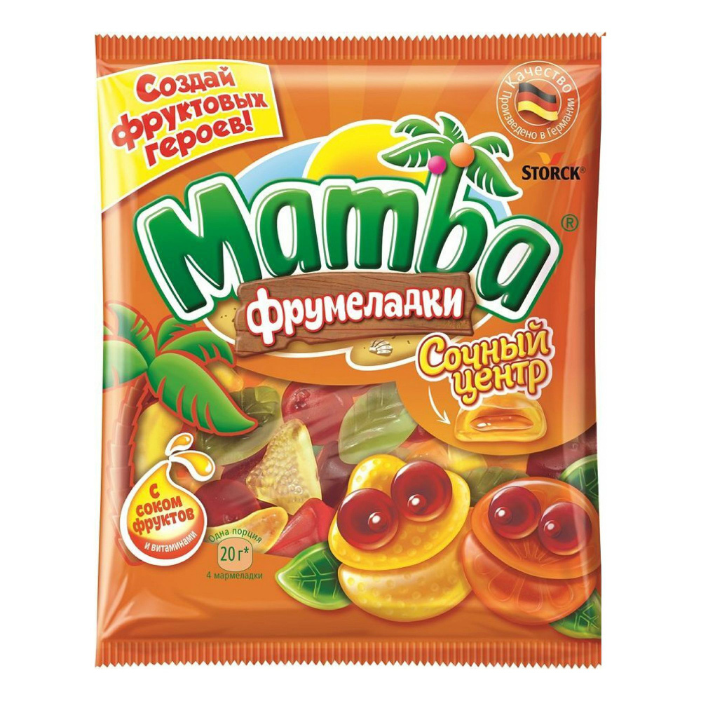 Мармелад Mamba Сочный центр 70 г #1