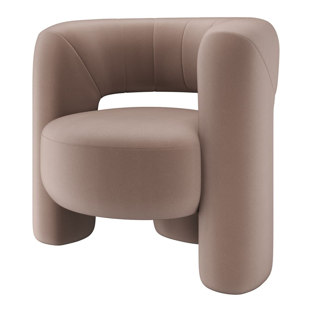 Кресло ZAMPA мягкое для отдыха дома, в гостиную, современное, с подлокотниками, минимализм, для гостиной, #1