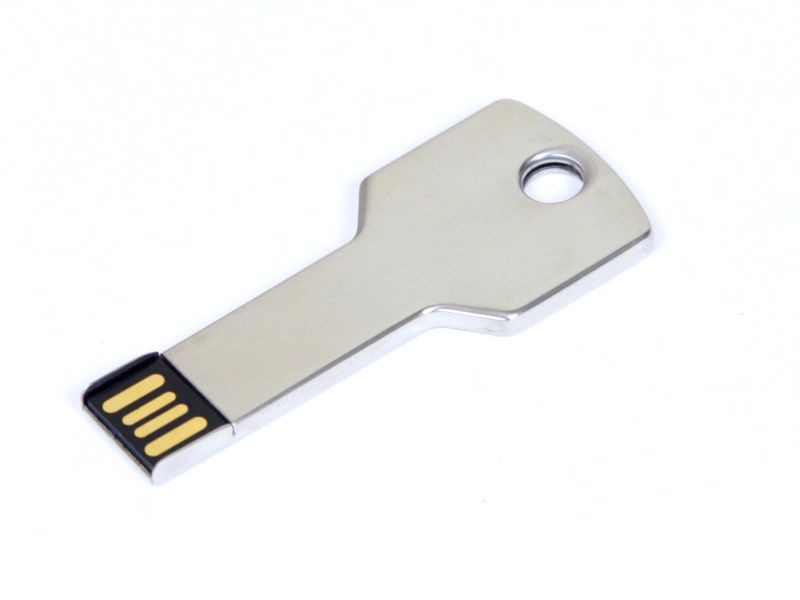 centersuvenir USB-флеш-накопитель Флешка ключ apexto UK-001 VF- 808 ME004 USB 2.0 (KEY) 512 МБ, серебристый #1